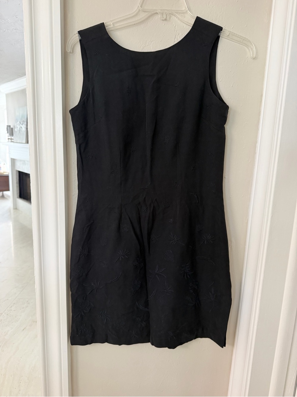 Classic Black silk dress